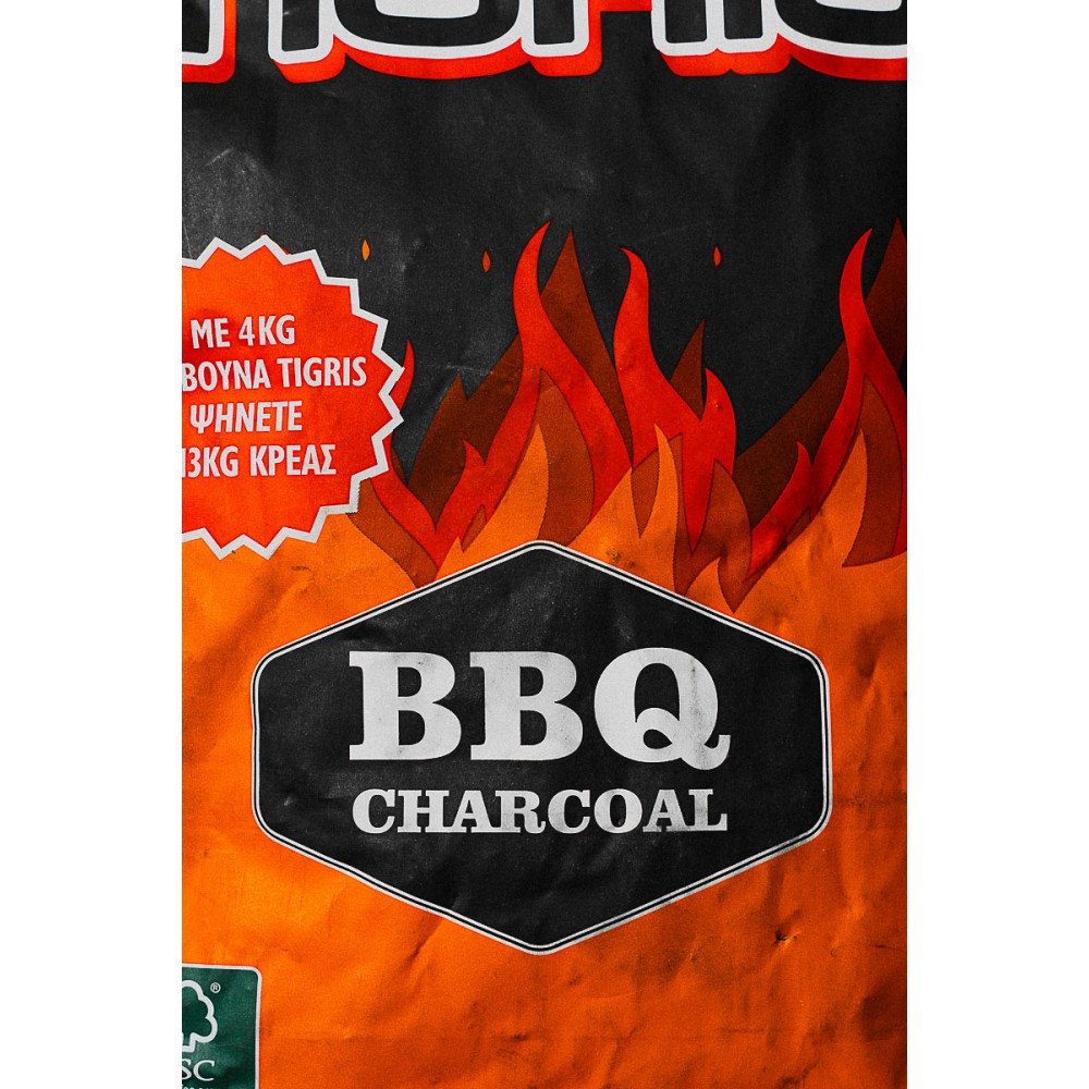 Κάρβουνα 4kg FSC Tigris