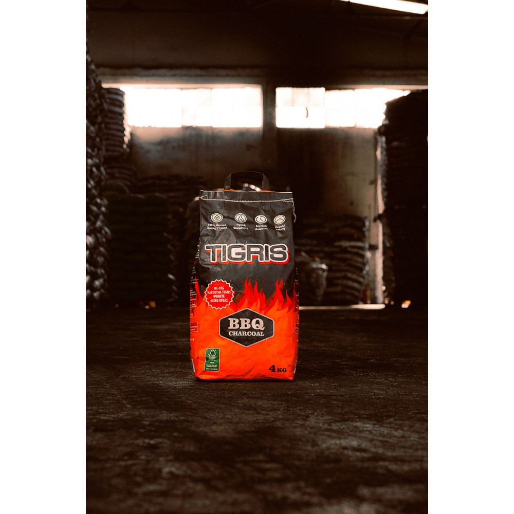 Κάρβουνα 4kg FSC Tigris