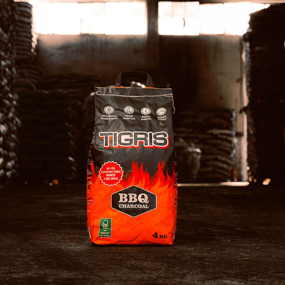 Κάρβουνα 4kg FSC Tigris